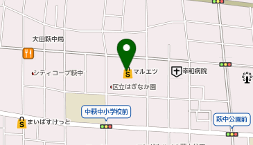 おしゃれ工房 マルエツ新糀谷店の地図画像