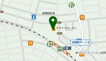おしゃれ工房 そうてつローゼン成瀬店の地図画像