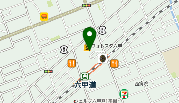 Brand Ritz(ブランド リッツ) フォレスタ六甲店の地図画像