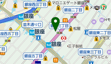 BRADELIS New York(ブラリデス  ニュー ヨーク) サロン銀座店の地図画像