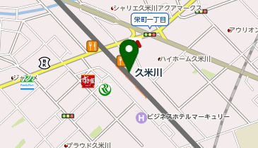 QB HOUSE(キュービー ハウス) 西武久米川駅店の地図画像