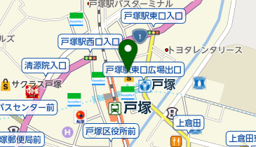 喜多屋ダンク 戸塚モディ店の地図画像