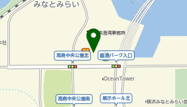 QB HOUSE(キュービー ハウス) オーケーみなとみらい店の地図画像