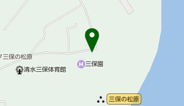 清水灯台(三保灯台)の地図画像