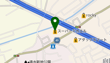 スーパー・キッド 新地店の地図画像