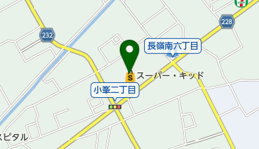 スーパー・キッド 小峯店の地図画像