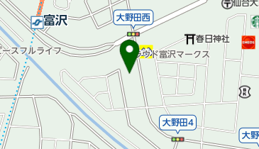 シベールの杜 富沢店の地図画像
