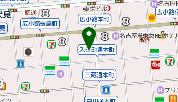 boulangerie patisserie&ANTIQUE(ブーランジェリー パティスリーアンドアンティーク) 栄店の地図画像