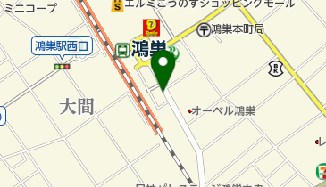 市民パソコン塾 鴻巣校の地図画像