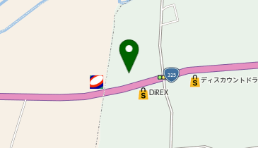 山麓キッチンの地図画像