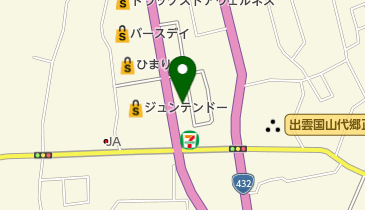 拉麺 かもすの地図画像