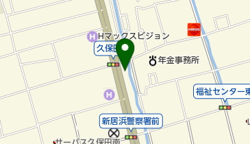 レディスアデランス新居浜の地図画像