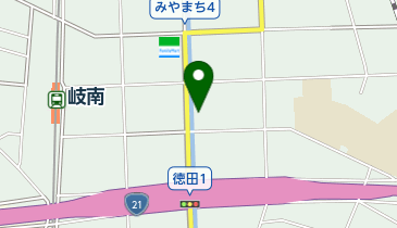 クスリのアオキ みやまち店の地図画像