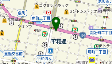 レディスアデランス小倉の地図画像