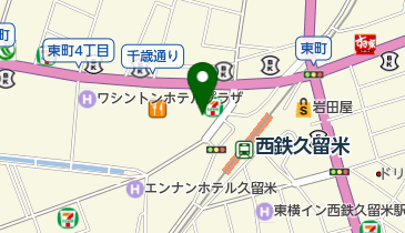 レディスアデランス久留米の地図画像