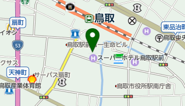 レディスアデランス鳥取の地図画像