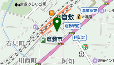 レディスアデランス倉敷の地図画像