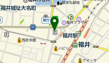 レディスアデランス福井の地図画像