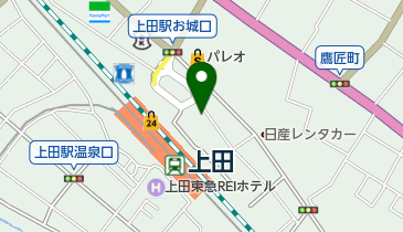レディスアデランス上田の地図画像