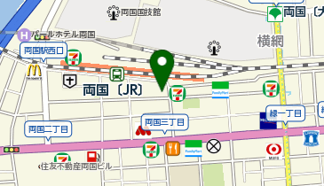 串かつ でんがな 両国店の地図画像