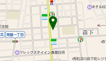 EveryDayGolf(エブリデイゴルフ) 森下店の地図画像