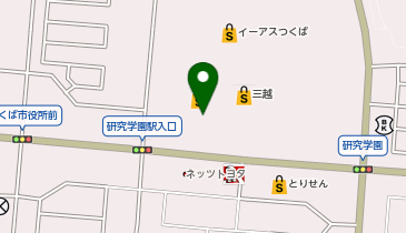 男のエステ ダンディハウス イーアスつくば店の地図画像