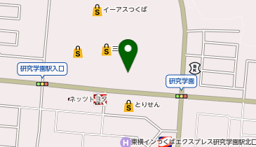 麗風つくばシーズンズテラスの地図画像