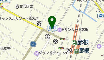 レディスアデランス彦根の地図画像