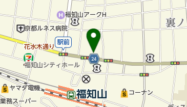 レディスアデランス福知山の地図画像