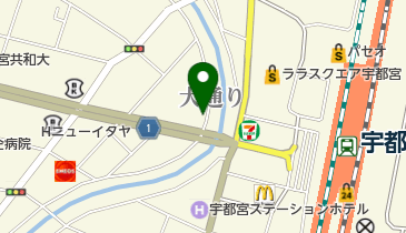 レディスアデランス宇都宮の地図画像