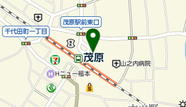 レディスアデランス茂原の地図画像