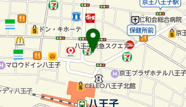 レディスアデランス八王子の地図画像