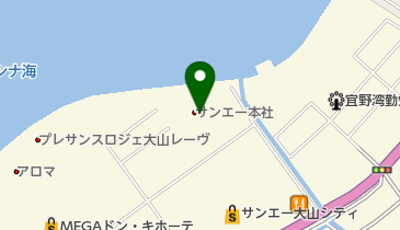 サンエー サンエー本社の地図画像