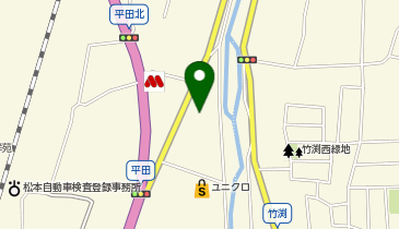 かしてネッと ダスキン レントオール 松本ステーションの地図画像