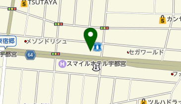 東京ガス株式会社 宇都宮支社の地図画像