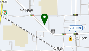 奈良しごとセンターの地図画像