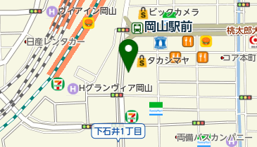 ハローワーク岡山 マザーズサロンの地図画像