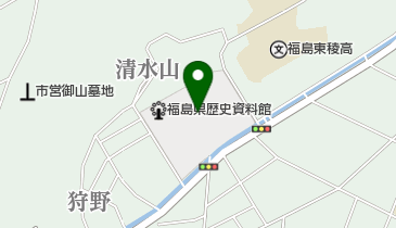 福島県芸術文化団体連合会の地図画像