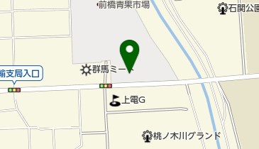 前橋生鮮食料品総合卸売市場の地図画像