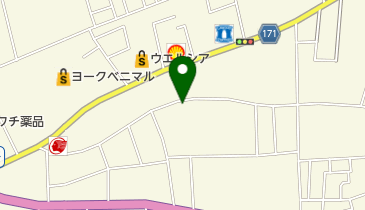 有限会社西原木工の地図画像