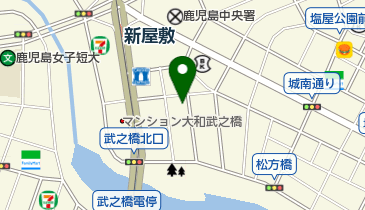 有限会社南日本音響の地図画像