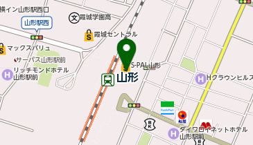 ラ・メール エスパル山形店の地図画像