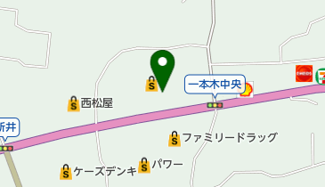 RON MIYAKO(ロンミヤコ) イオン中野店の地図画像