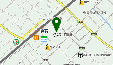 JEWEL FUJIMI(ジュエルフジミ) 高石店の地図画像