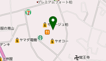 カモミール動物病院 モラージュ柏店の地図画像