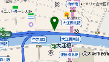 北新地キャンプの地図画像