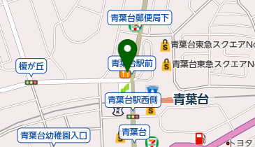 三井のリハウス 青葉台センターの地図画像