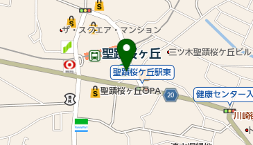 多摩カルチャーセンター 聖蹟桜ヶ丘駅前教室の地図画像