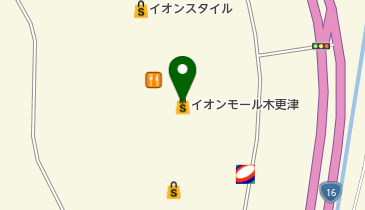 ヴィレッジヴァンガード イオンモール木更津店の地図画像