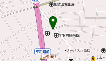 おかずまかない亭の地図画像